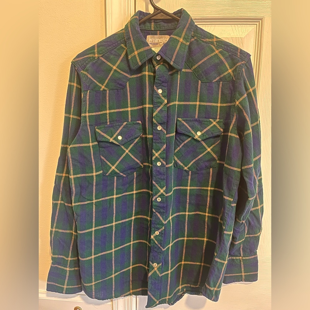 Wrangler wrancher flannel